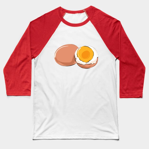 Egg Baseball T-Shirt by Just beautiful
